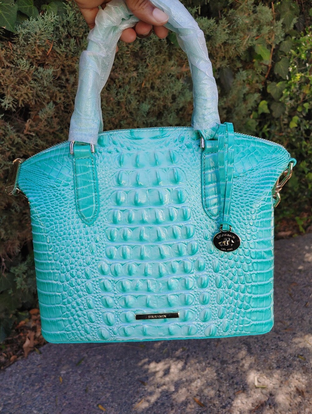 Jadeite  Duxbury Satchel Brahmin NWT